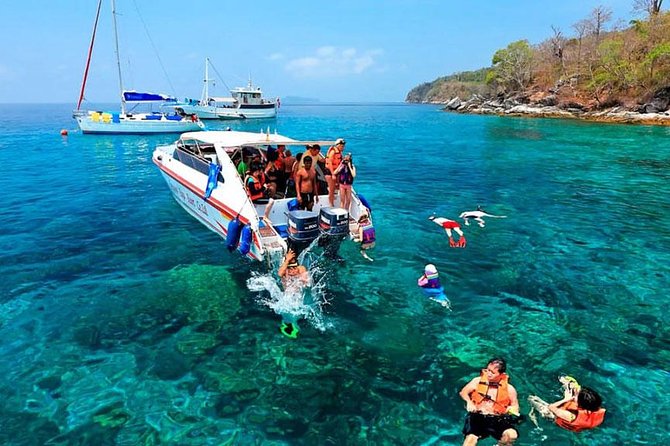 The Best Phuket 3 Islands Snorkeling Tour By Speedboat - Three islands, one long morning-to-afternoon run