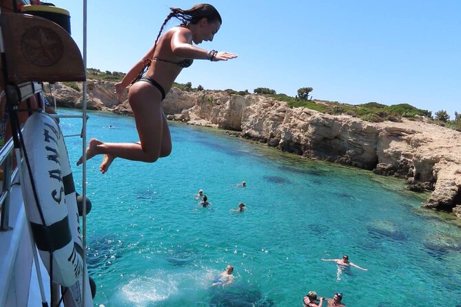 The Santa Maria 3 Island Cruise in the Aegean w/ Free Audio Guide - Key points at a glance