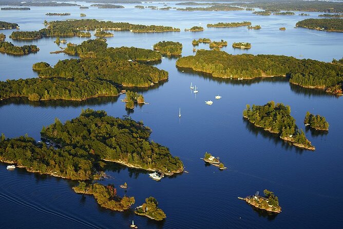 The Ultimate Heart of 1000 Islands Sightseeing Boat Tour - Ships, bridges, and the working river
