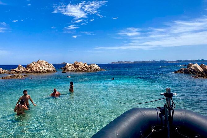 Tour of the Archipelago of La Maddalena ecofriendly - Budelli’s Pink Beach from a respectful distance
