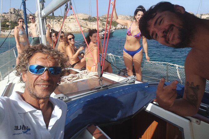 Tour to the islands of the La Maddalena Archipelago by sailing boat - Santo Stefano, Maddalena, and Caprera