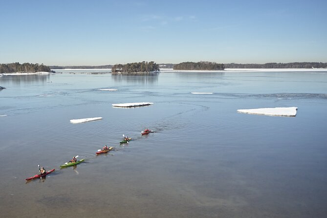 Winter kayaking in Eastern Helsinki archipelago - What $192.28 buys you