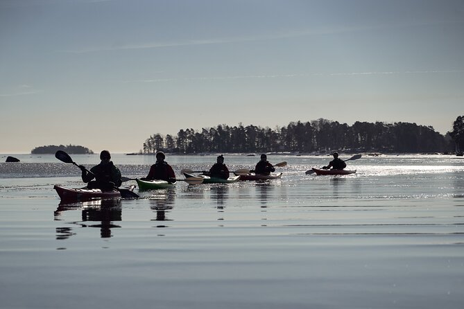 Winter kayaking in Eastern Helsinki archipelago - Learning the basics before paddling out