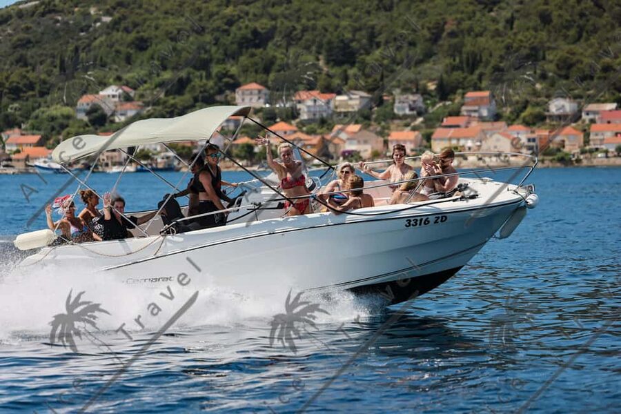 Zadar: 3 Island Speedboat Tour with Wine and Snorkeling - Preko: the longest and most flexible stop