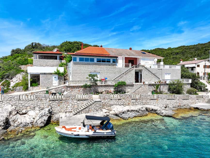 Zadar 4-Islands Escape Saharun & Hidden Shipwreck - Fresh fish and a sea view on Sestrunj
