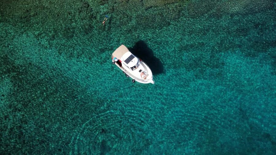 Zadar: Adventure on 6 islands, 3 lagoons, 1 cave, Bio Fruits - Snorkeling equipment and the short diving lesson