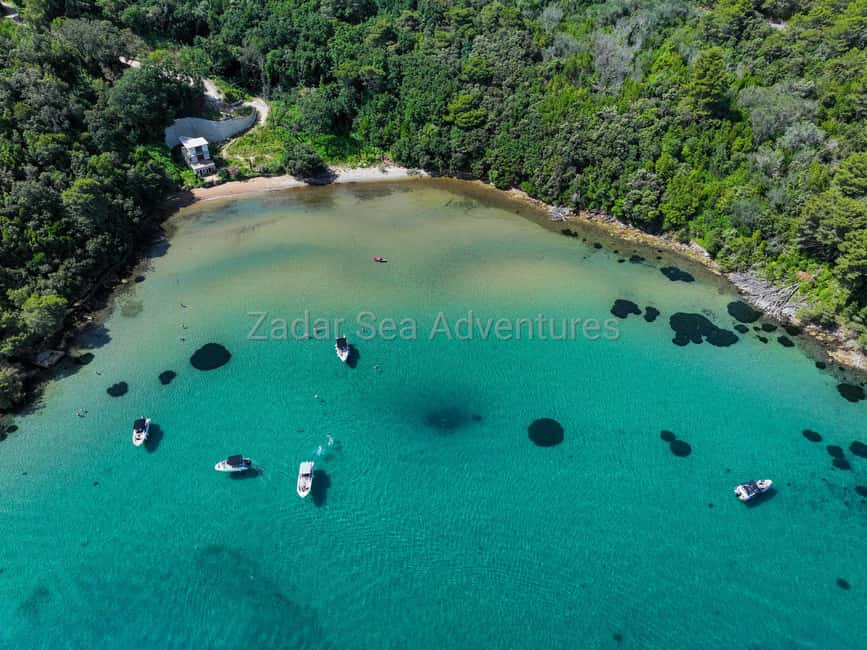 Zadar: Island Hopping Tour Swim and Snorkel with Aperol - The third stop: Preko, food, and a shorter wander