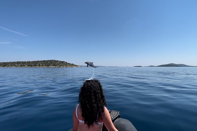 Zadar: Island Luxury Speedboat Tour with Snorkeling - Ošljak gives you a tiny island and a short climb