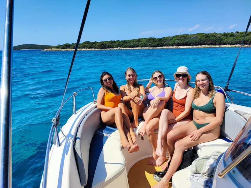 ★ Zadar: SpeedBoat Tour to 3 Islands - Swimming & Snorkeling - Preko gives you 75 minutes to set your own pace